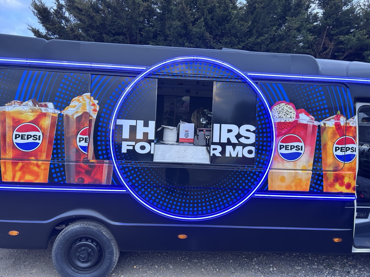 Branded display lighting